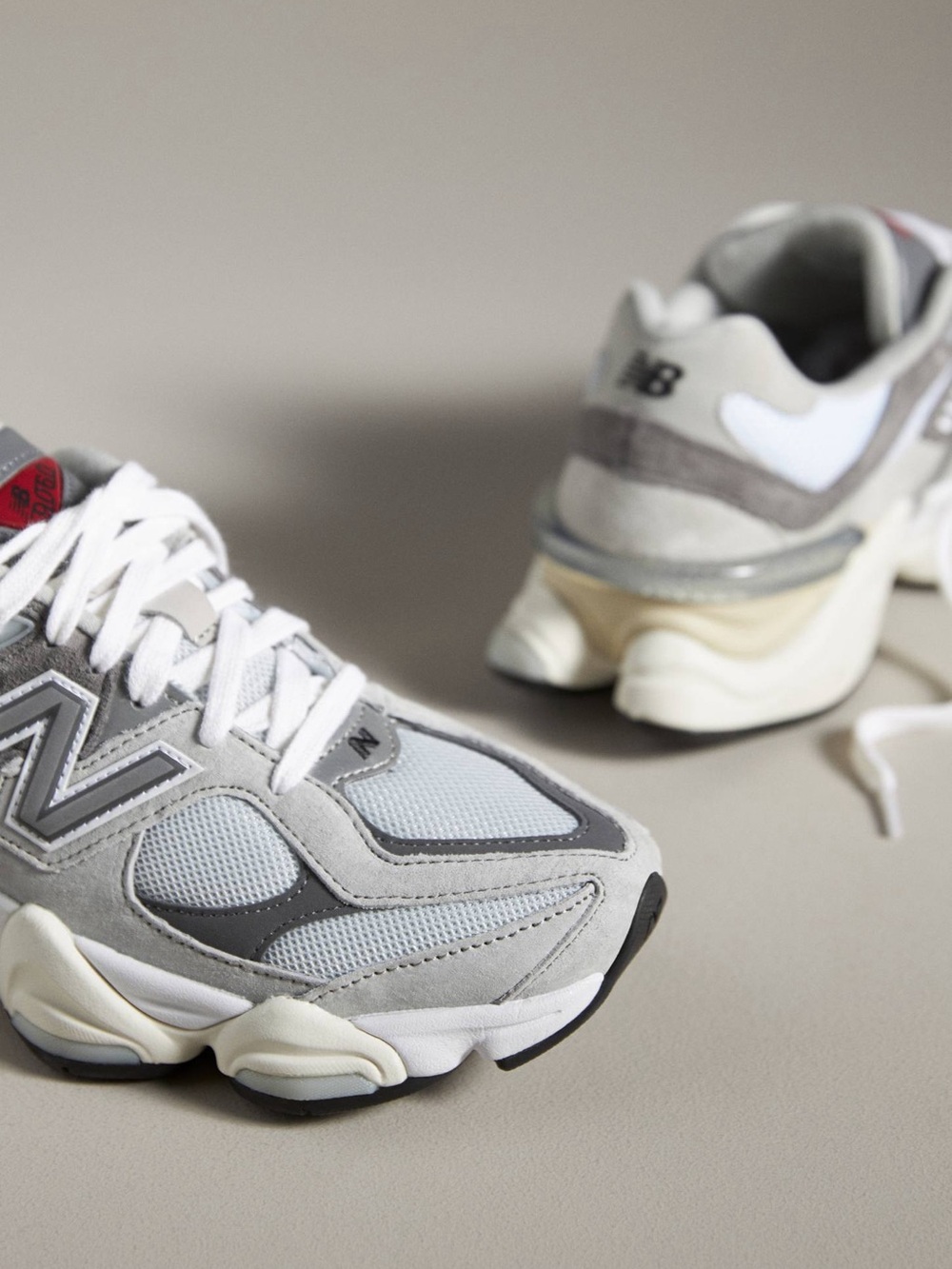New Balance 9060 Women’s Sneakers Color: Raincloud/Castlerock/White 7.5 - Picture 3 of 9